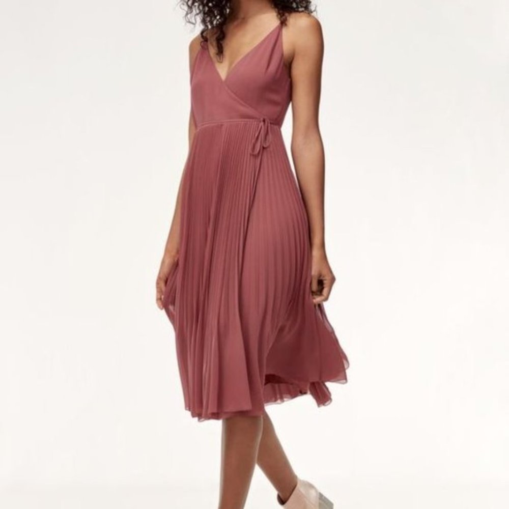 Aritzia Wilfred Beaune Dress - Apple Butter - Xxs